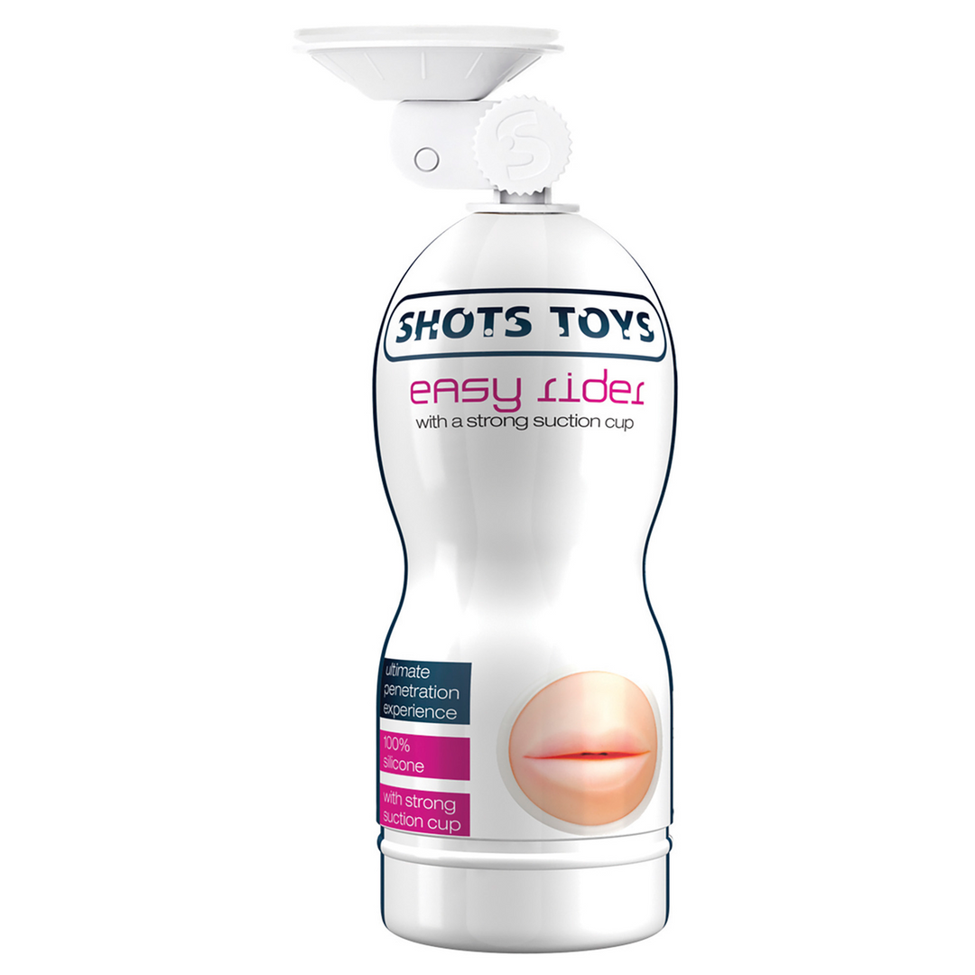 Easy Rider – Masturbator with Strong Suction Cup – Mouth