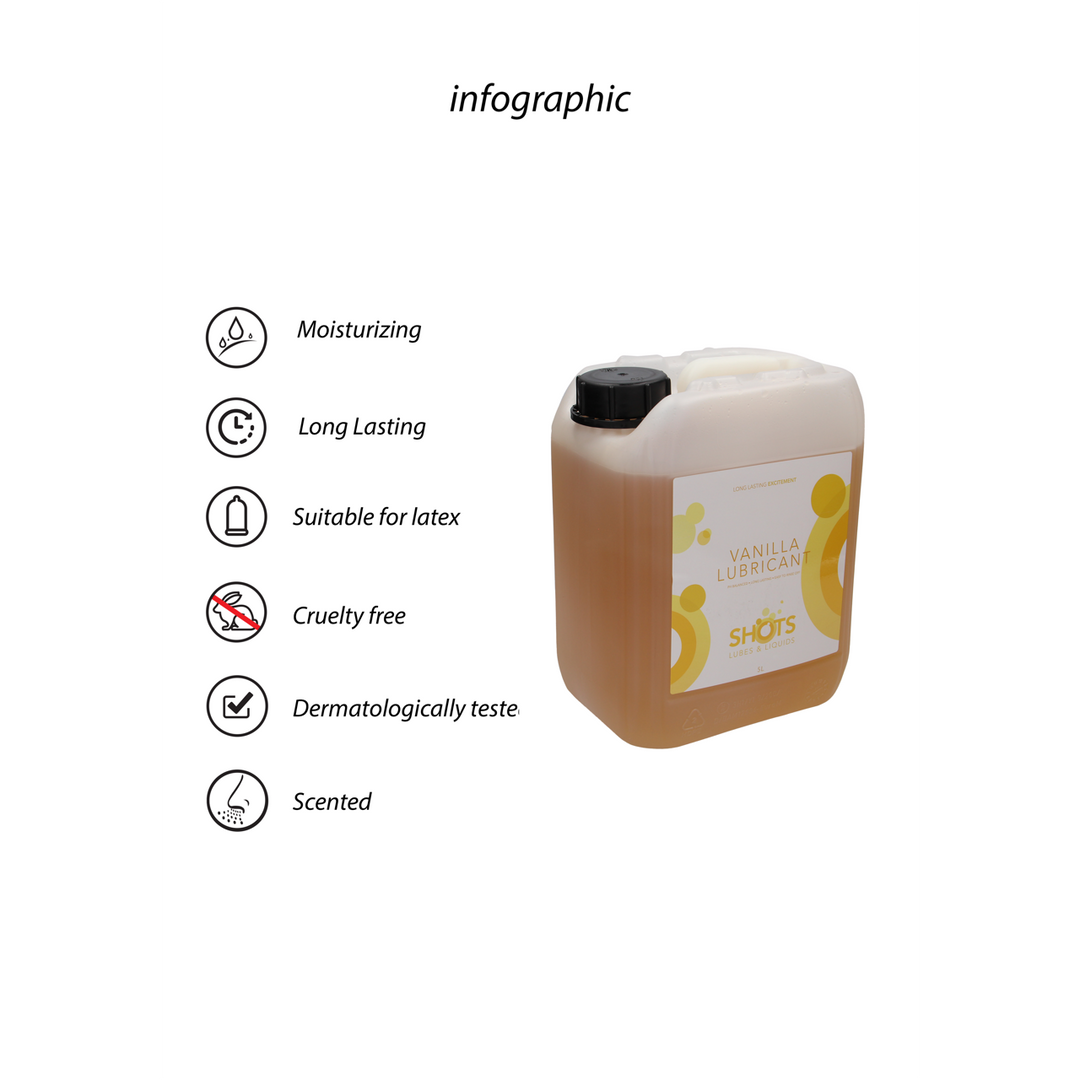 Smeermiddel – Vanille – 1,3 gal / 5 l