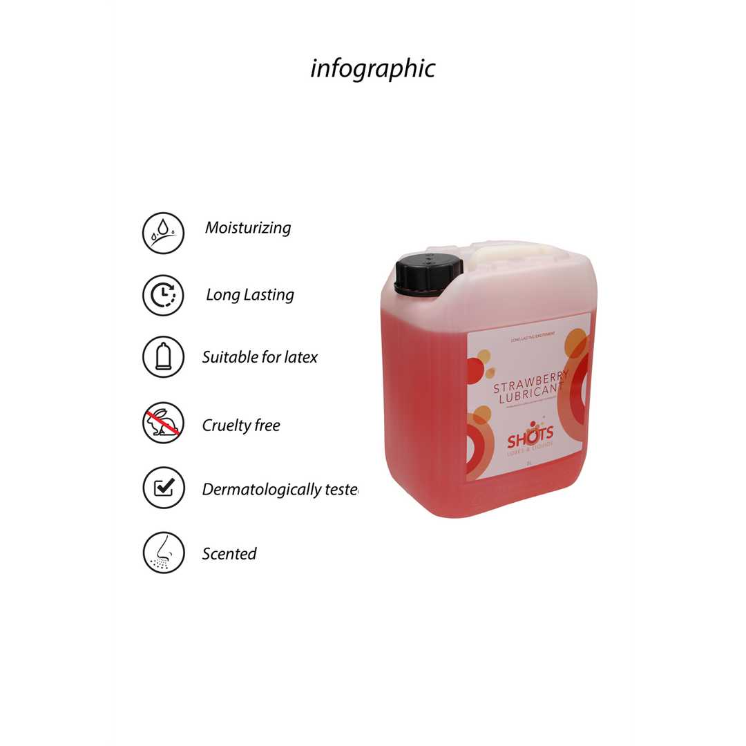 Lubricant – Strawberry – 1.3 gal / 5 l