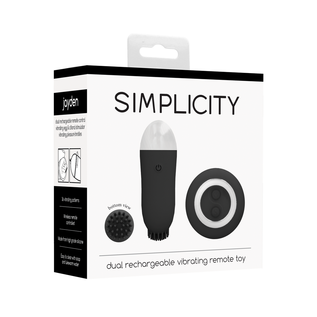 Jayden – Dual Vibrating Toy with Remote Control