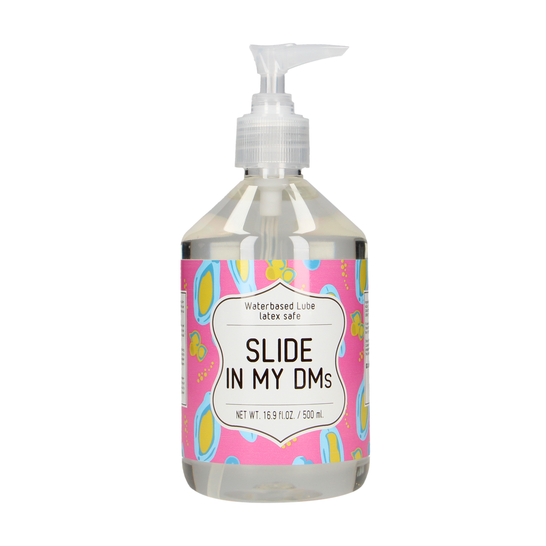 Slide In My DMs - Lubricante a base de agua - 17 fl oz / 500 ml