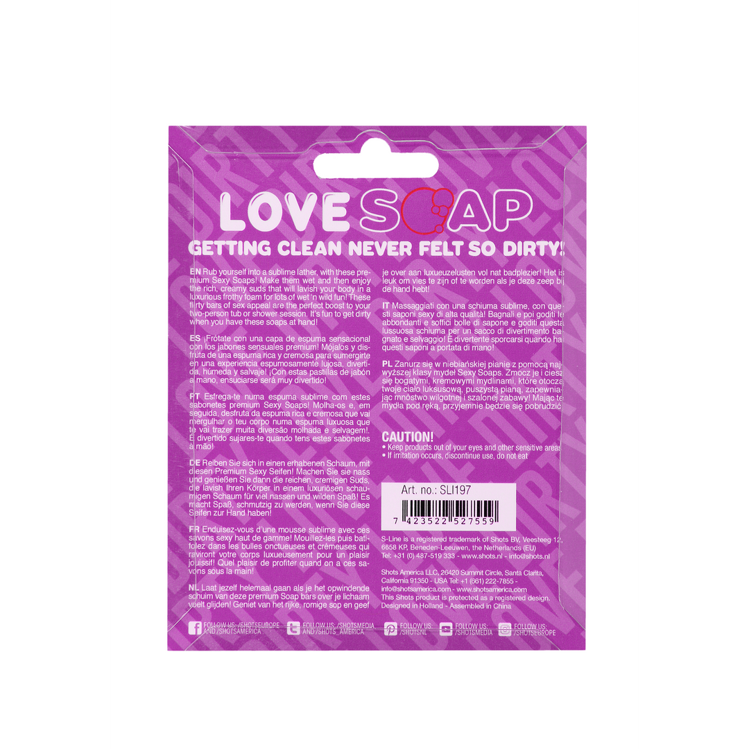 Heart Soap – Dirty Love – Lavender Scented