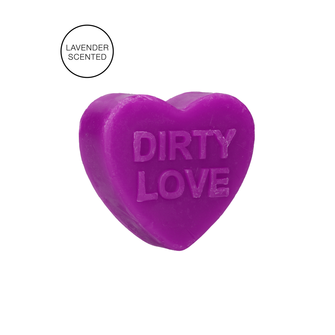 Heart Soap – Dirty Love – Lavender Scented
