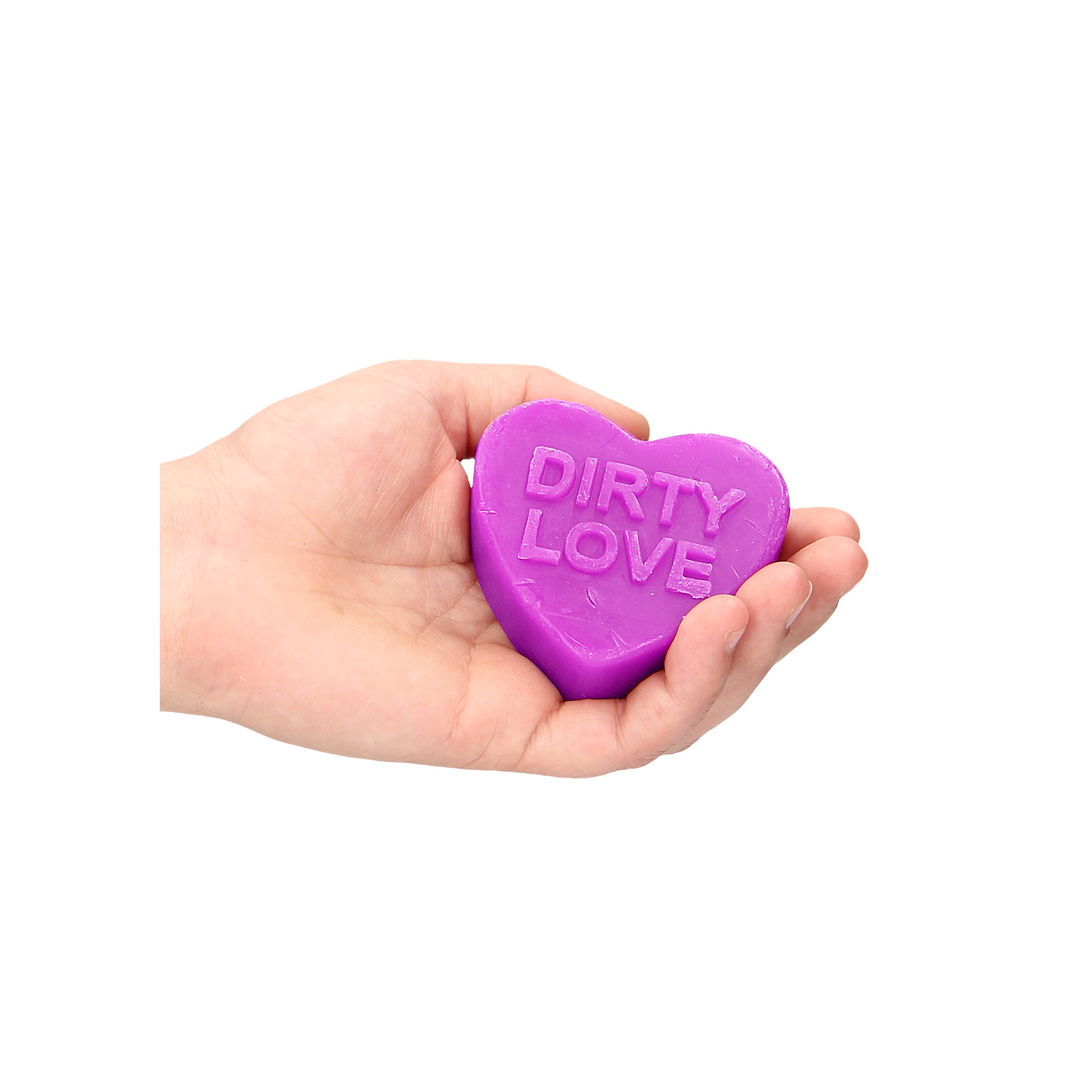 Heart Soap – Dirty Love – Lavender Scented