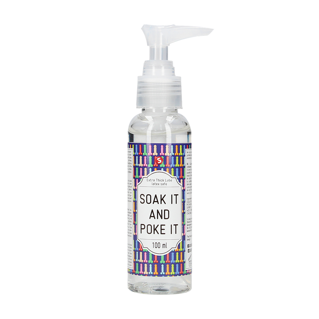 Soak It And Poke It - Lubricante Extra Grueso - 3 fl oz / 100 ml