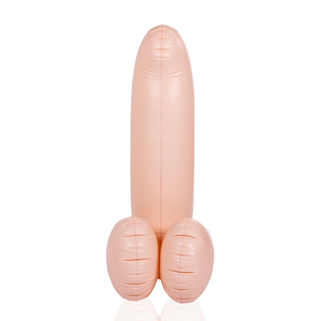 Opblaasbare D*** – 32”/ 80 cm – Vleeskleur