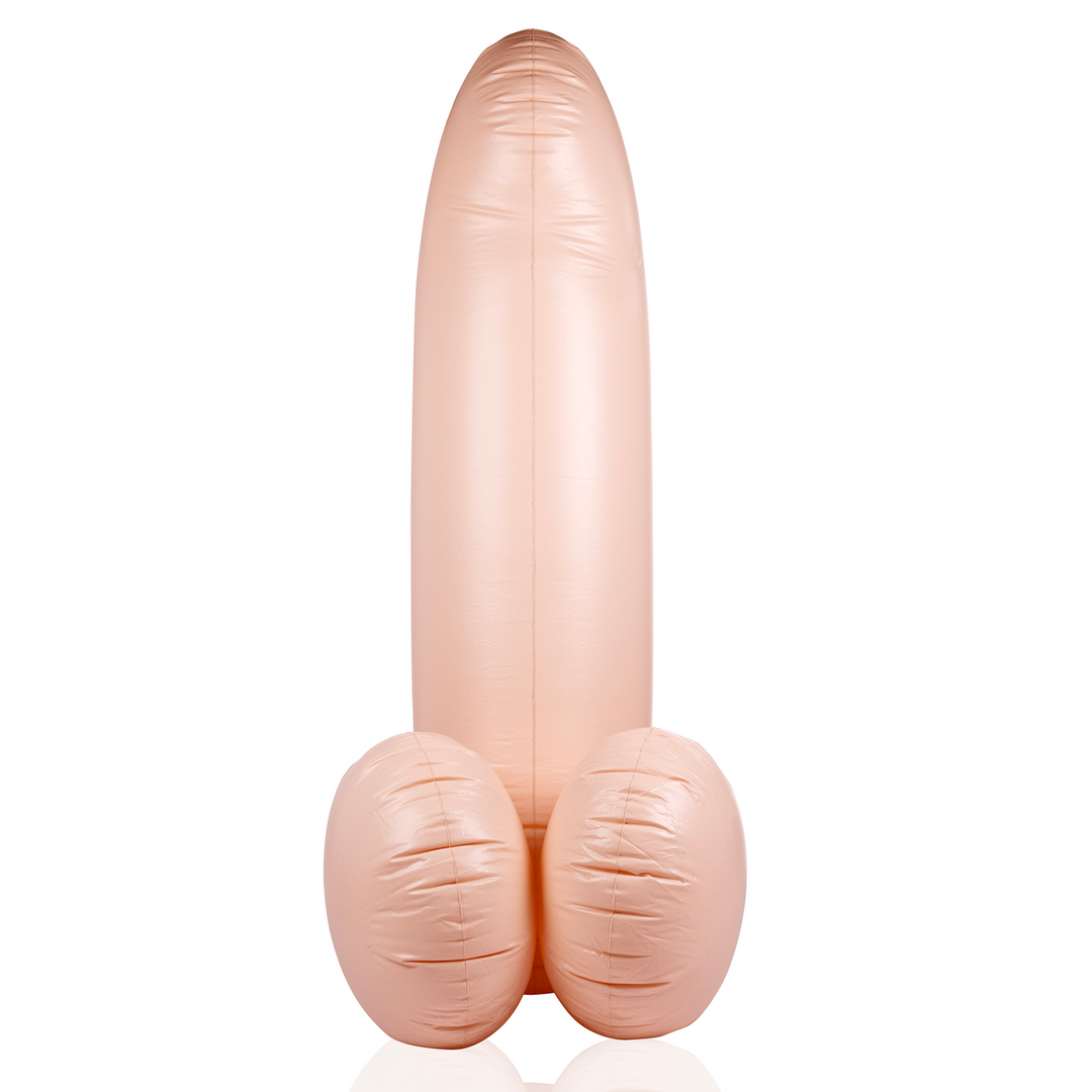 Opblaasbare Dildo – 55”/ 140 cm – Vleeskleur