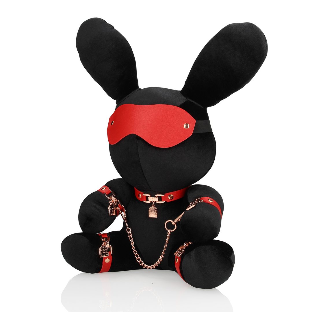 Konijnen Bondage – Velvet – Groot – Zwart