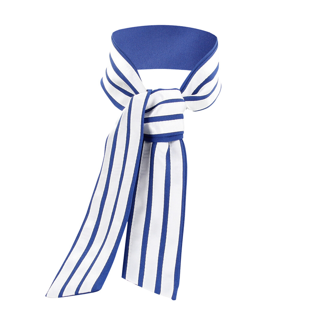 Stewardess Kostuum – S/M – Blauw/Wit