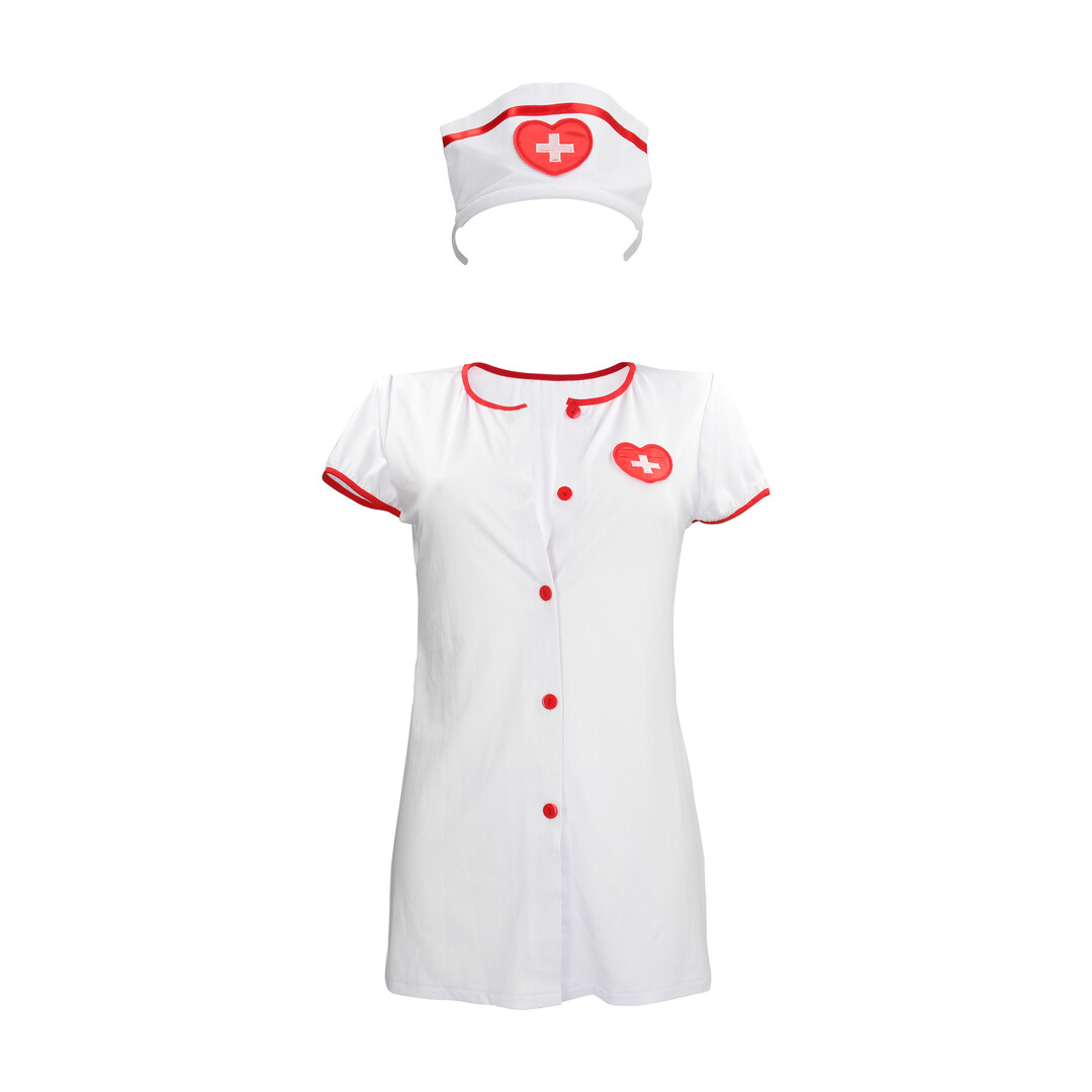 Verpleegster Kostuum – S/M – Wit