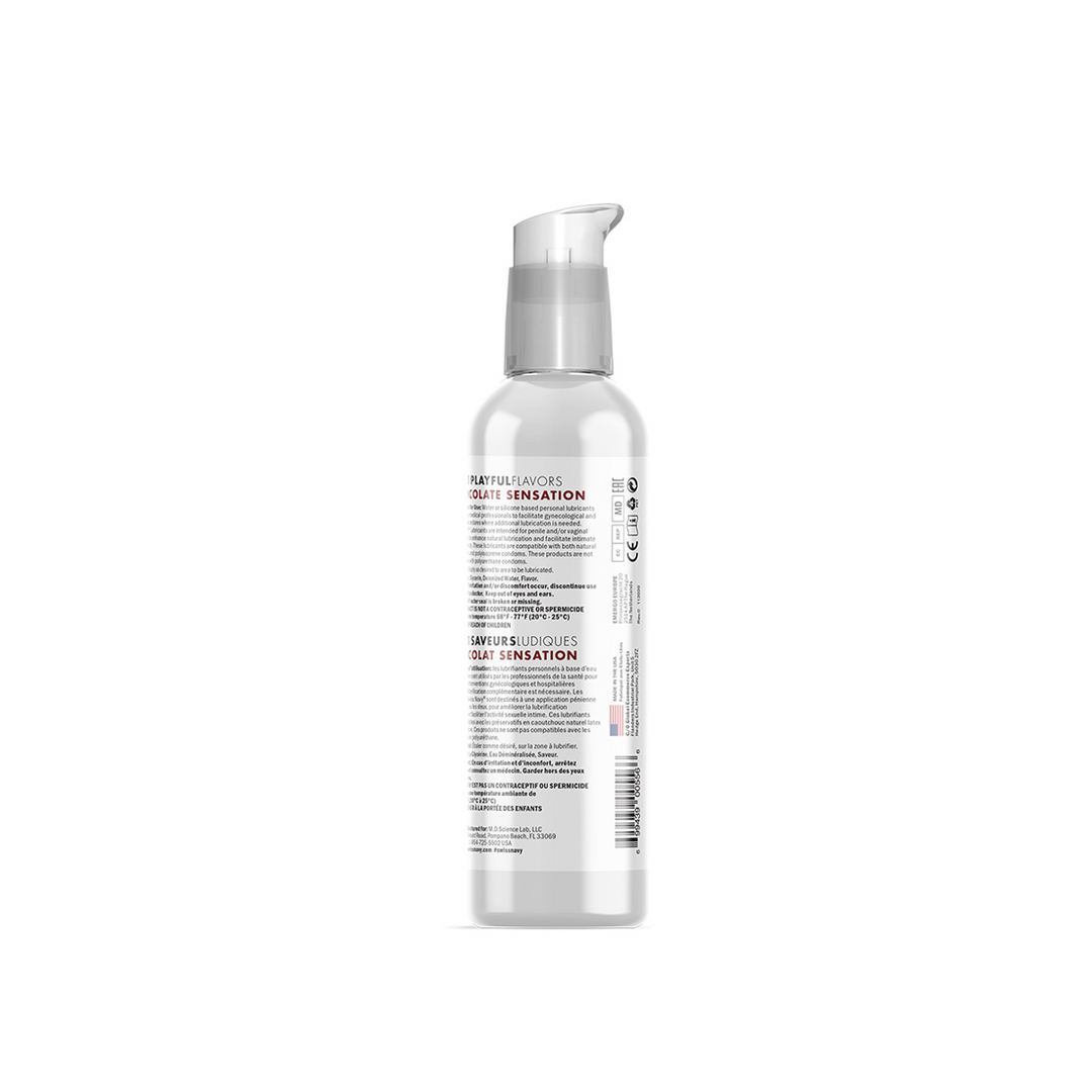 4 In 1 Lubricant met Chocolade Sensation Smaak – 4 fl oz / 118 ml
