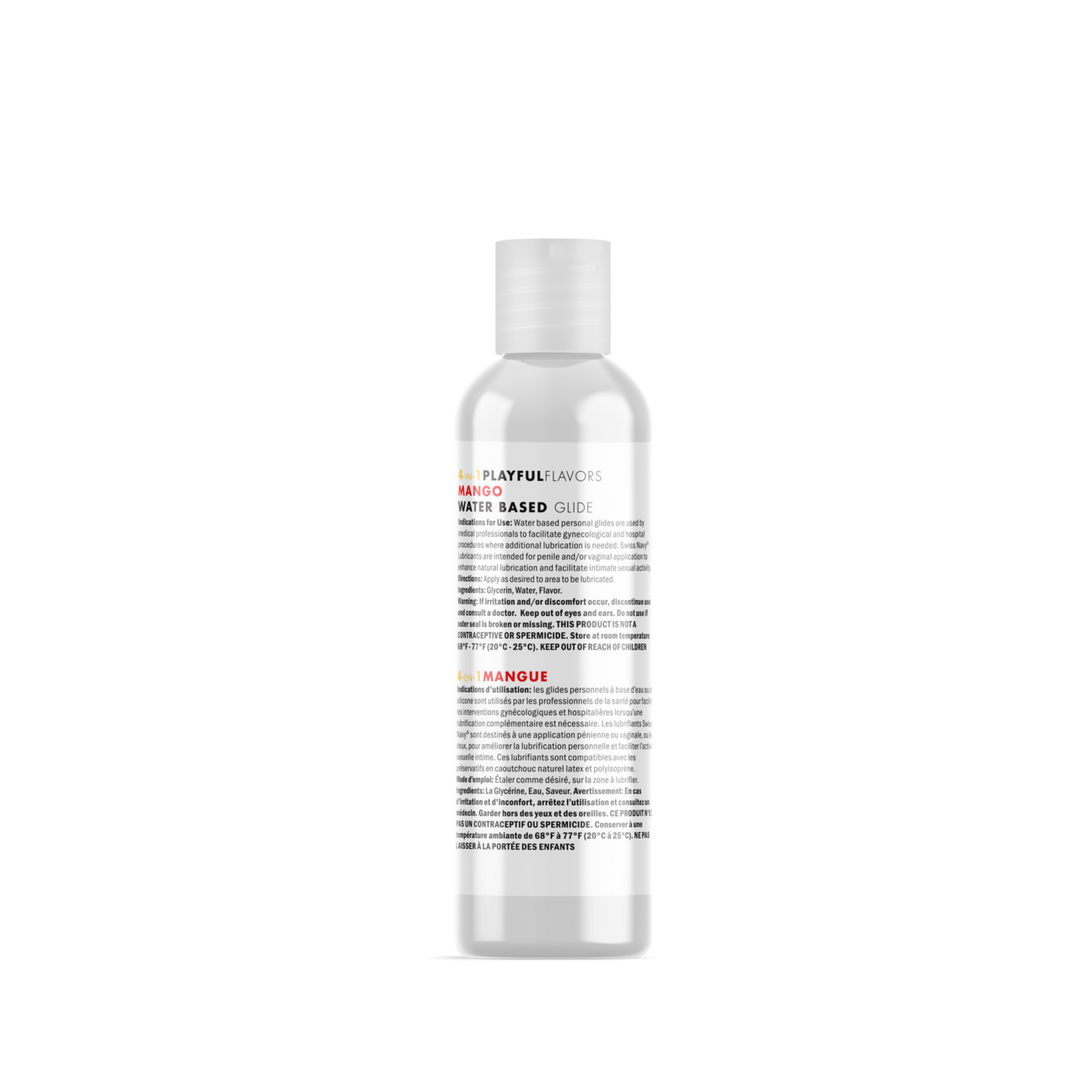 4 in 1 Lubricant met Mango Smaak – 1 fl oz / 30 ml