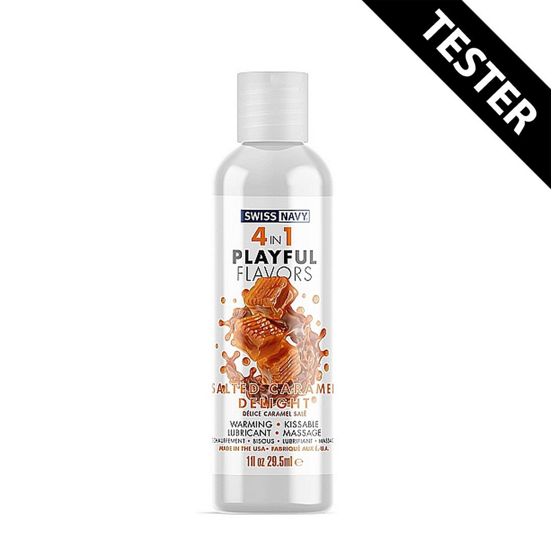 4 in 1 Lubricant met Salted Caramel Delight – 1 fl oz / 30 ml -TESTER
