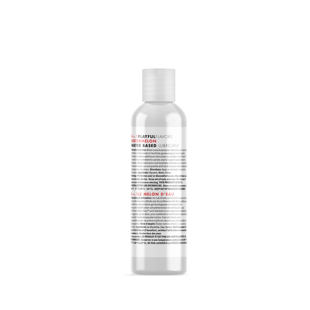 4 in 1 Lubricant met Watermeloen Smaak – 1 fl oz / 30 ml