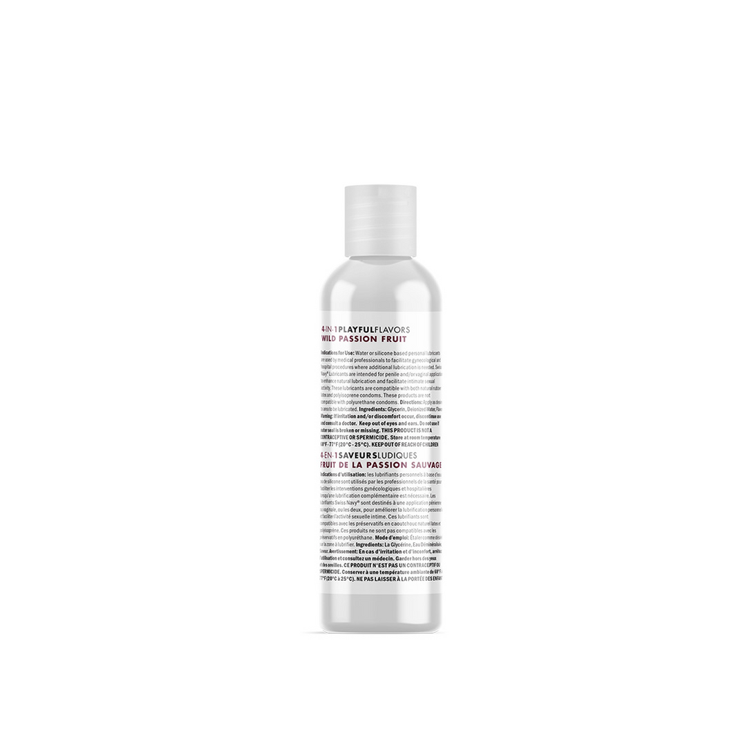 4 In 1 Lubricant met Wild Passion Fruit Smaak – 1 fl oz / 30 ml
