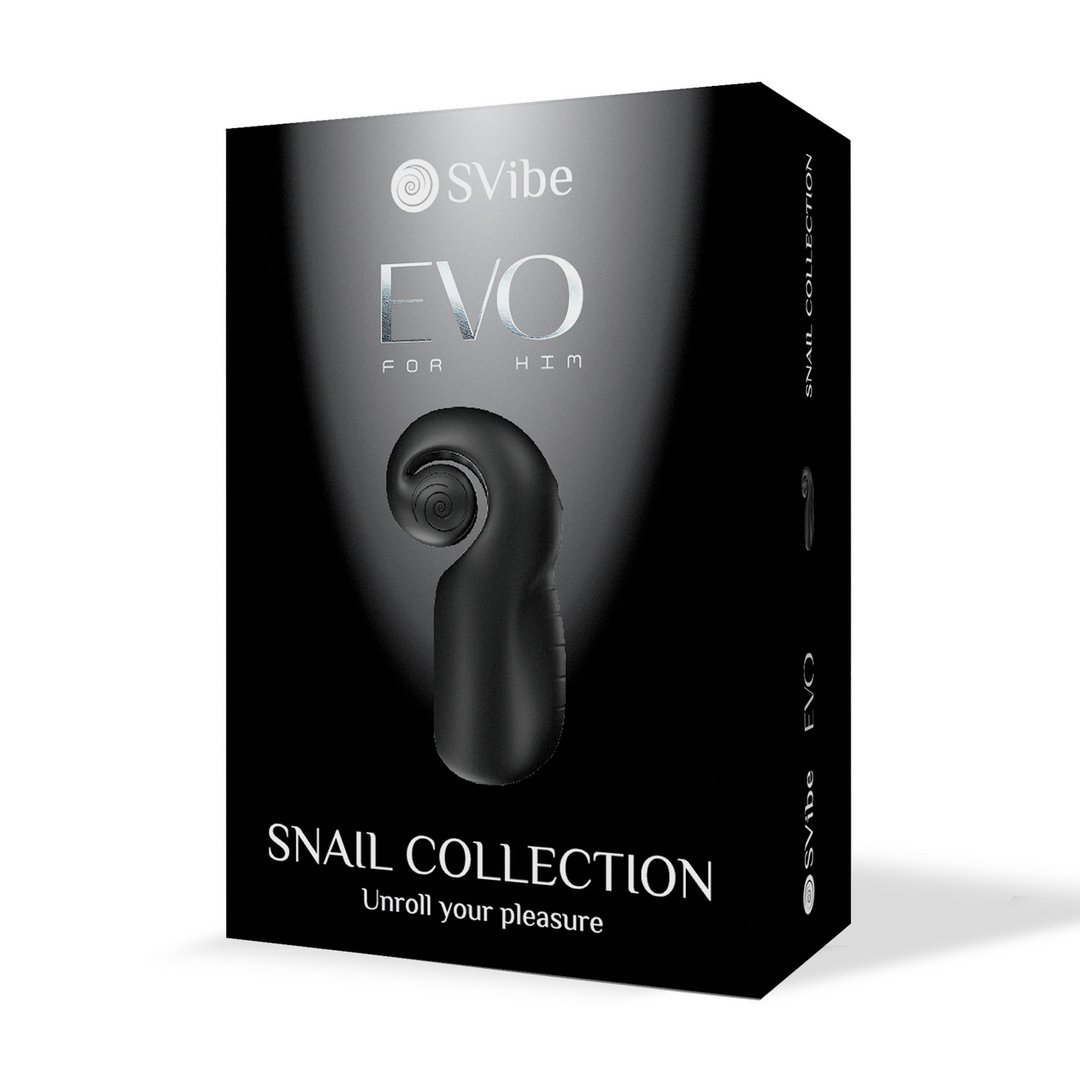 Slak Vibe – EVO Masturbator – Zwart