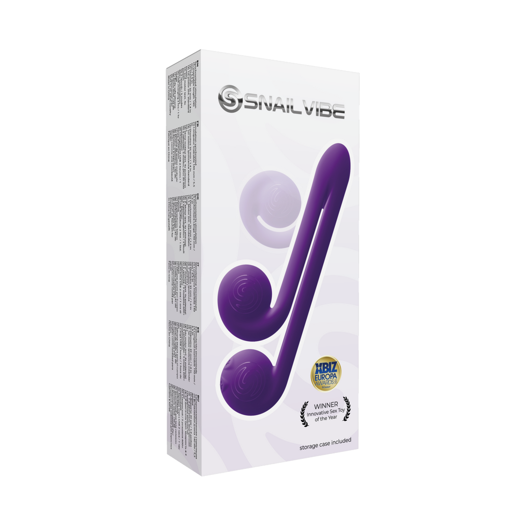 Slak Vibe – Flexibele Vibrator – Paars