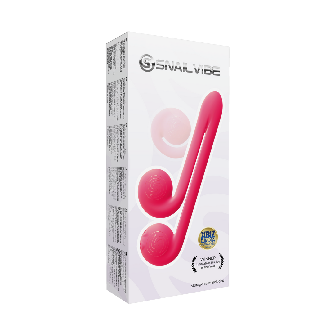 Slak Vibe – Flexibele Vibrator – Roze
