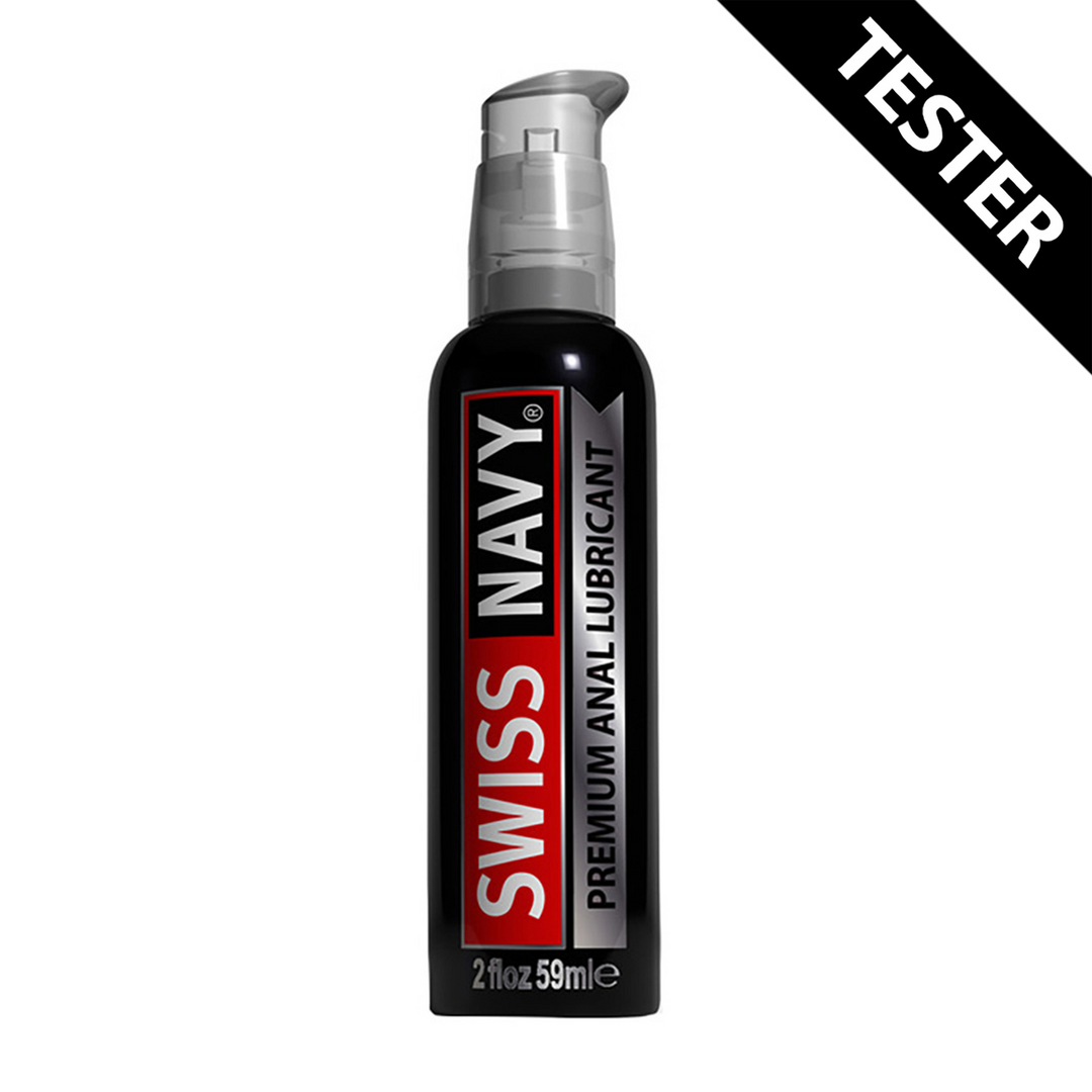 Premium Silicone-Based Personal Lubricant and Anal Sex Gel For Couples – 2 fl oz / 59 ml – TESTER