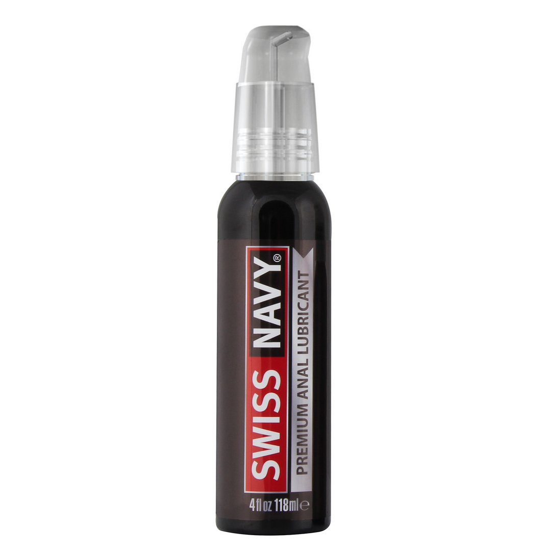 Premium – Siliconegebaseerd Anale Glijmiddel – 4 fl oz / 118 ml