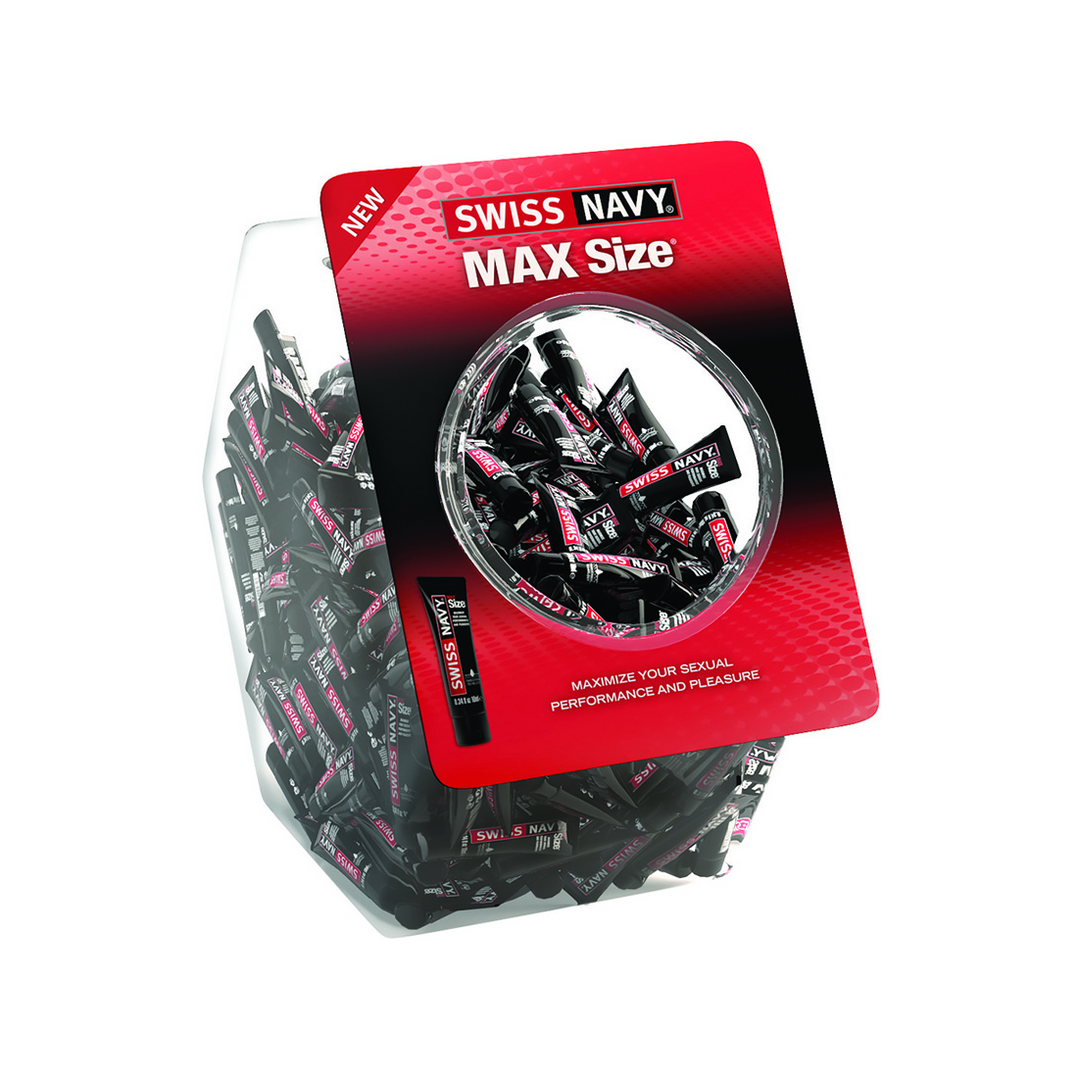 MAX Size – Enhancement Creme voor Mannen – Fishbowl – 50 Stuks