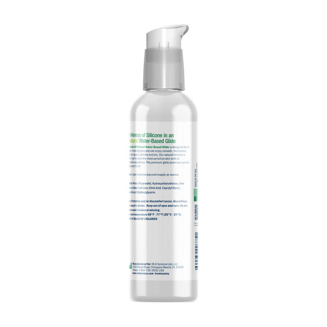 Natural – Premium All Natural Waterbased Lubricant – 2 fl oz / 59 ml