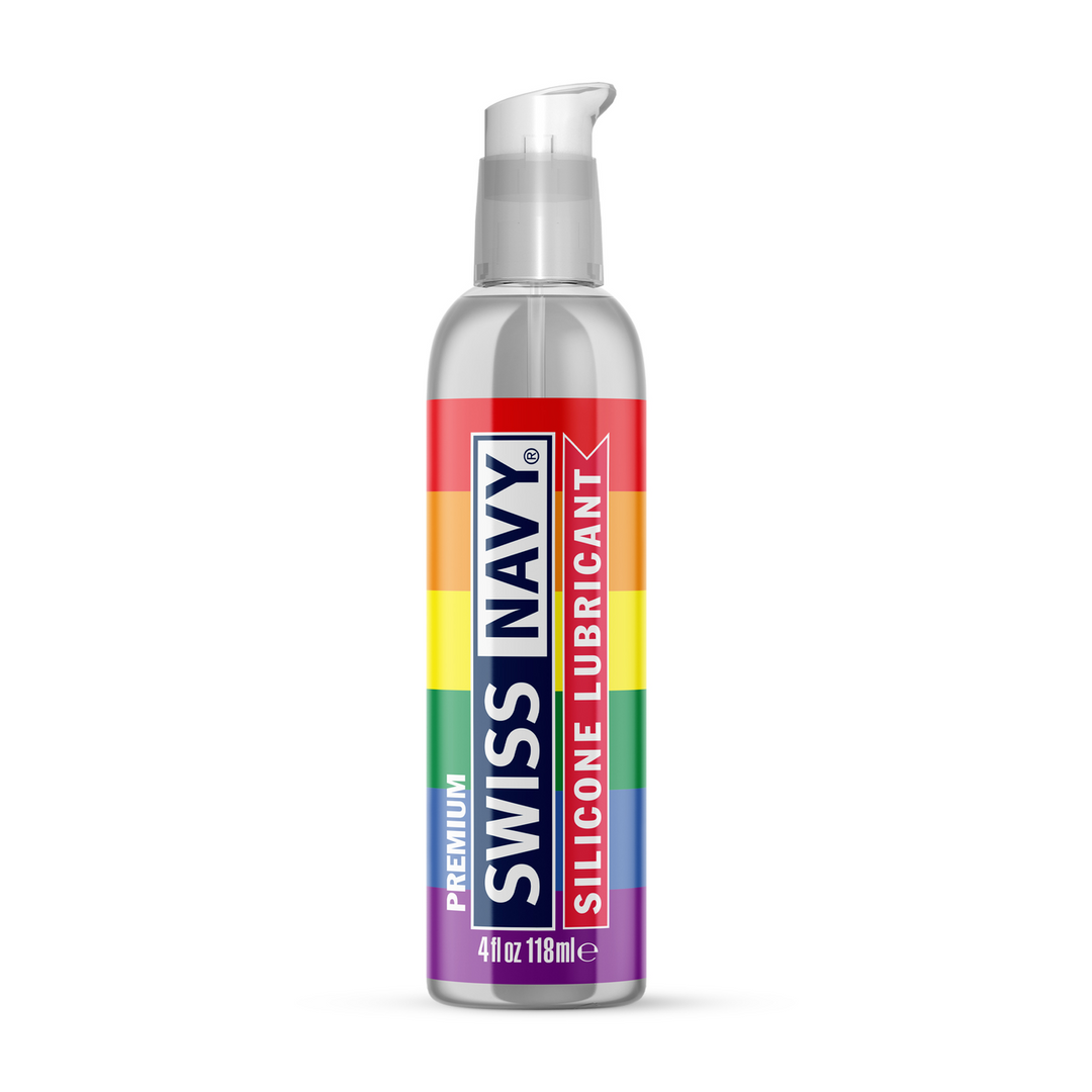 Premium - Lubricante a base de silicona - Edición Pride - 4 fl oz / 118 ml
