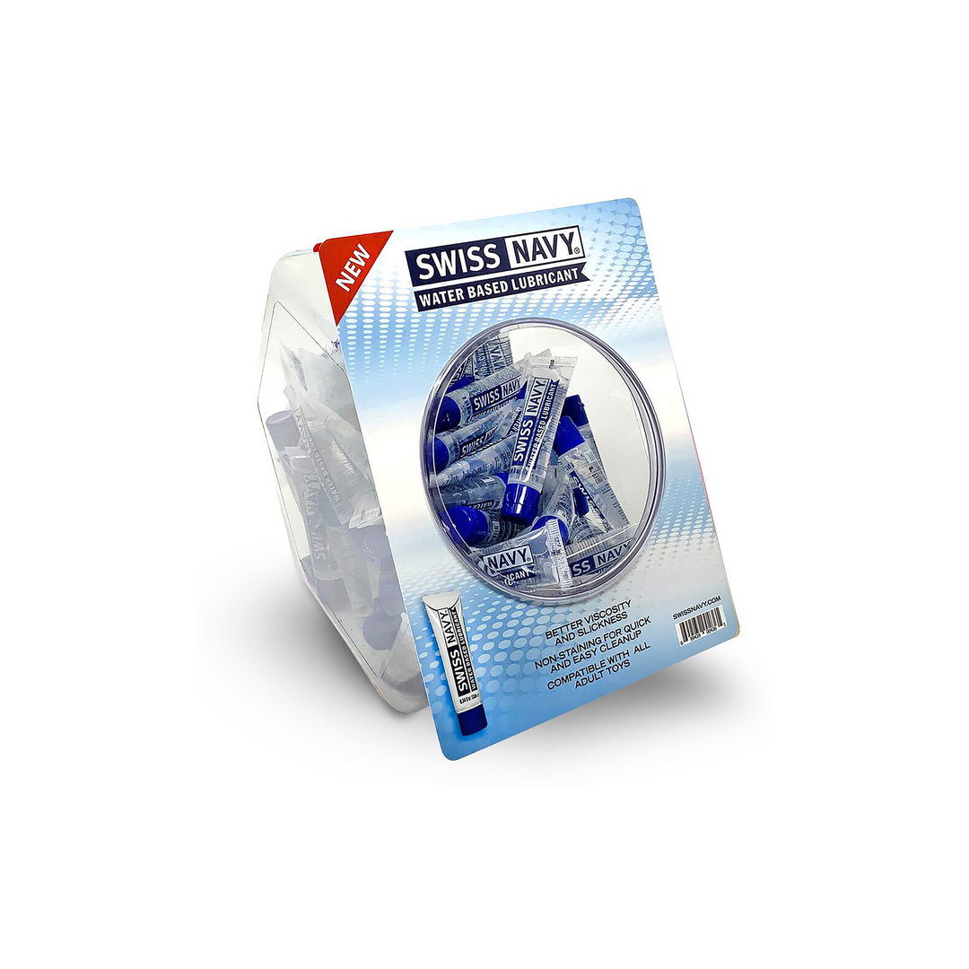 Premium - Lubricante a base de agua - Fishbowl - 50 Piezas