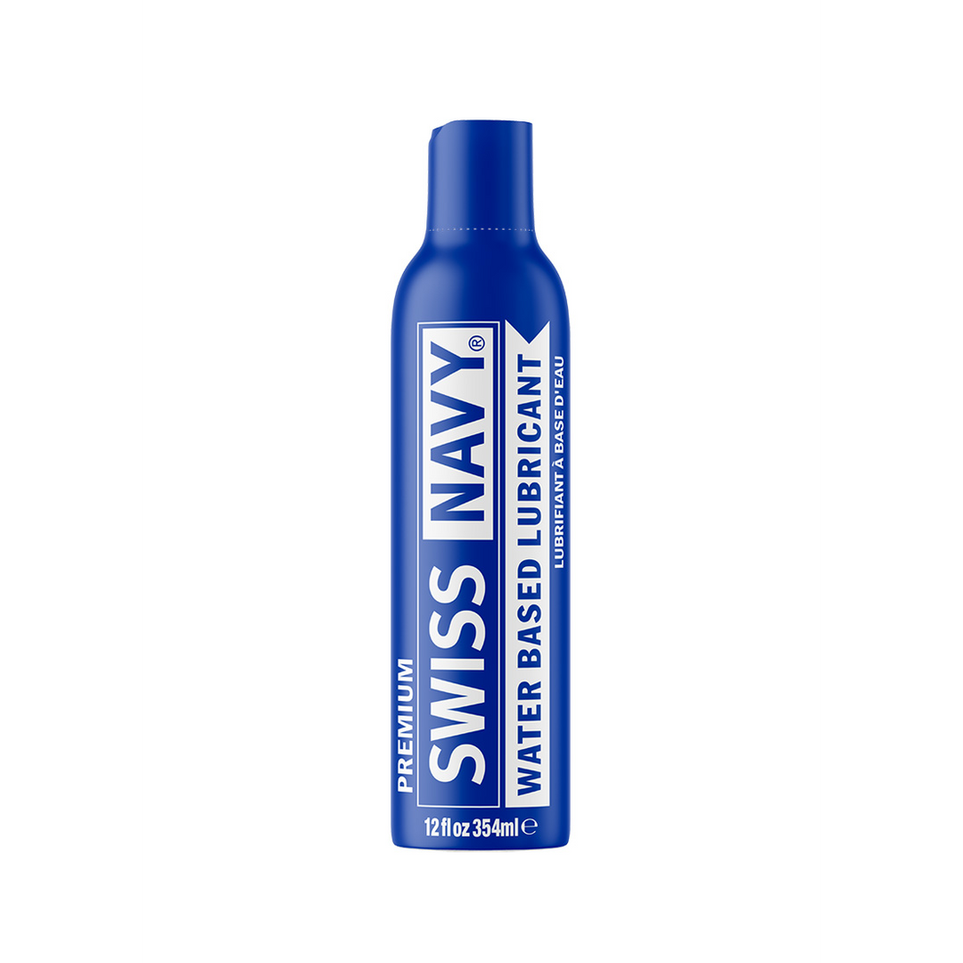 Premium Persoonlijke Waterbasis Glijmiddel en Seksgel Voor Stellen – 12 fl oz / 354 ml