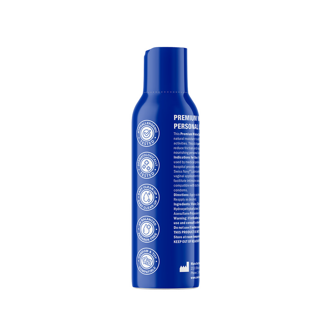Premium Personal Water-Based Lubricant and Sex Gel For Couples – 3 fl oz / 89 ml