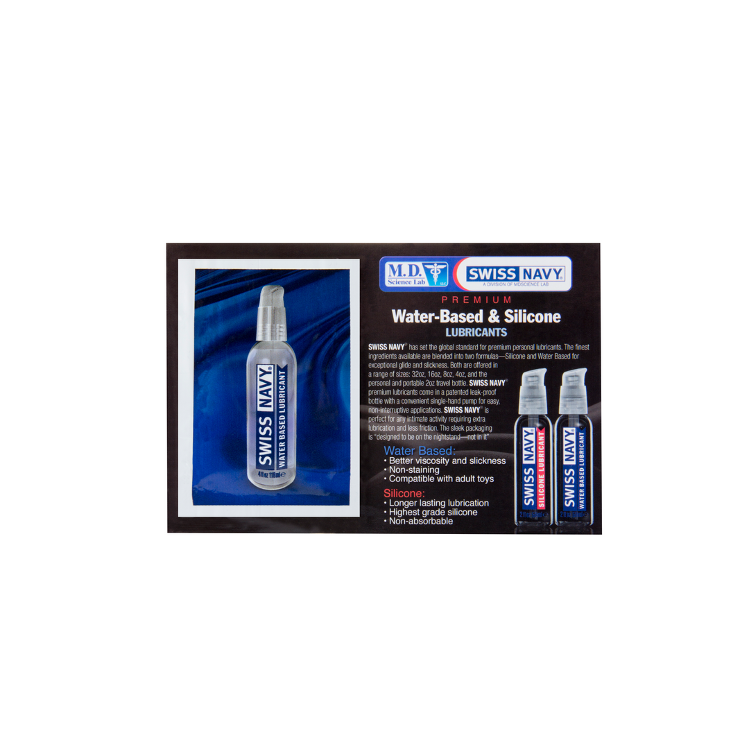Waterbased Lubricant – 0.18 fl oz / 5 ml – Sachet
