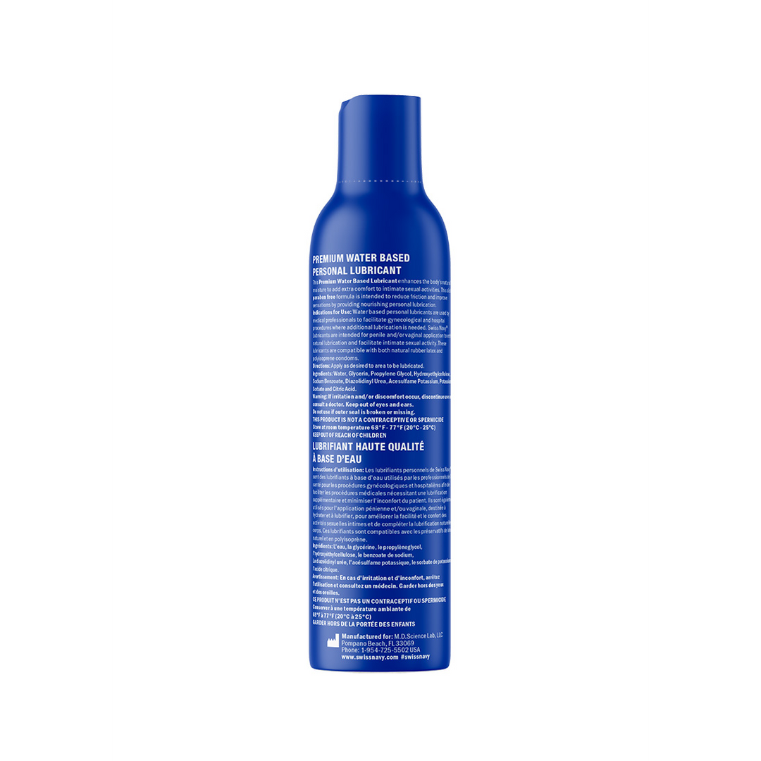Premium Persoonlijke Waterbasis Glijmiddel en Seks Gel Voor Stellen – 6 fl oz / 177 ml