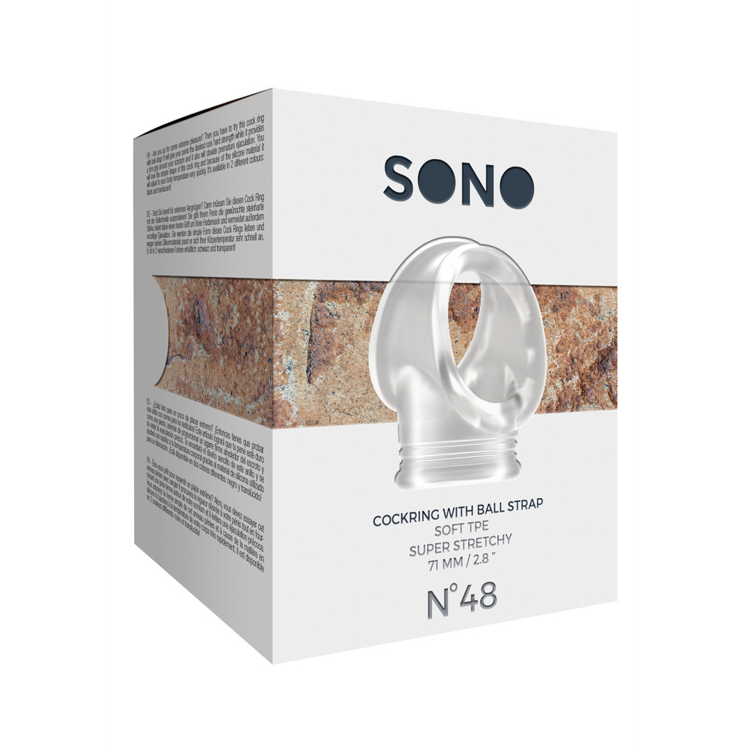 Nr.48 – Cockring met Ball Strap