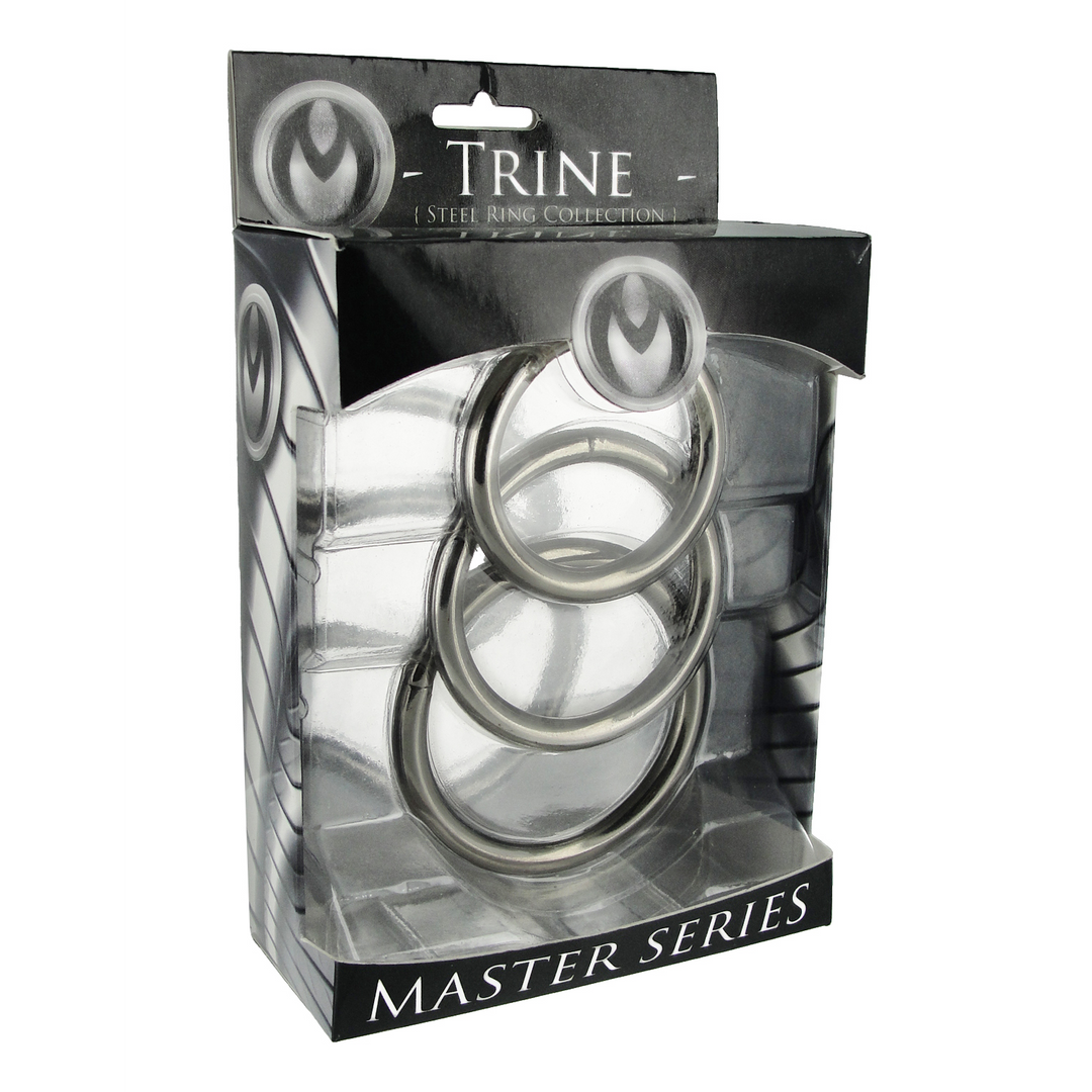 Trine – Stalen Cockring Collectie