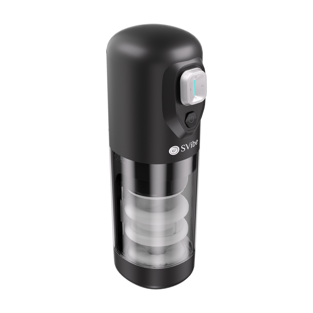 Ikon SPARK – Duwende en Draaien Masturbator – Transparant