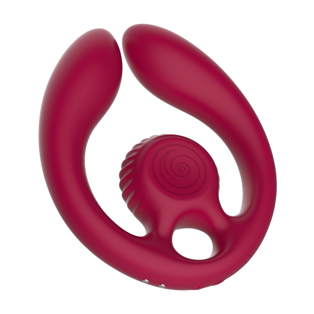 GIZI Duo – Dual Couples Stimulator – Bordeauxt