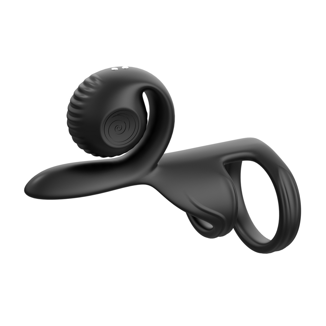 JOVI – Dual Couples Ring Stimulator – Zwart