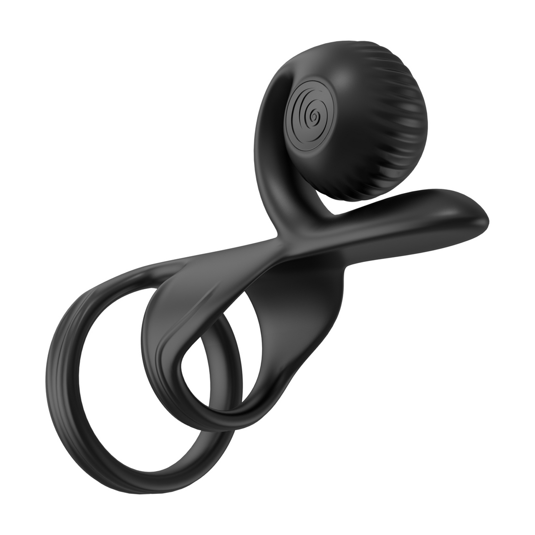 JOVI – Dual Couples Ring Stimulator – Zwart