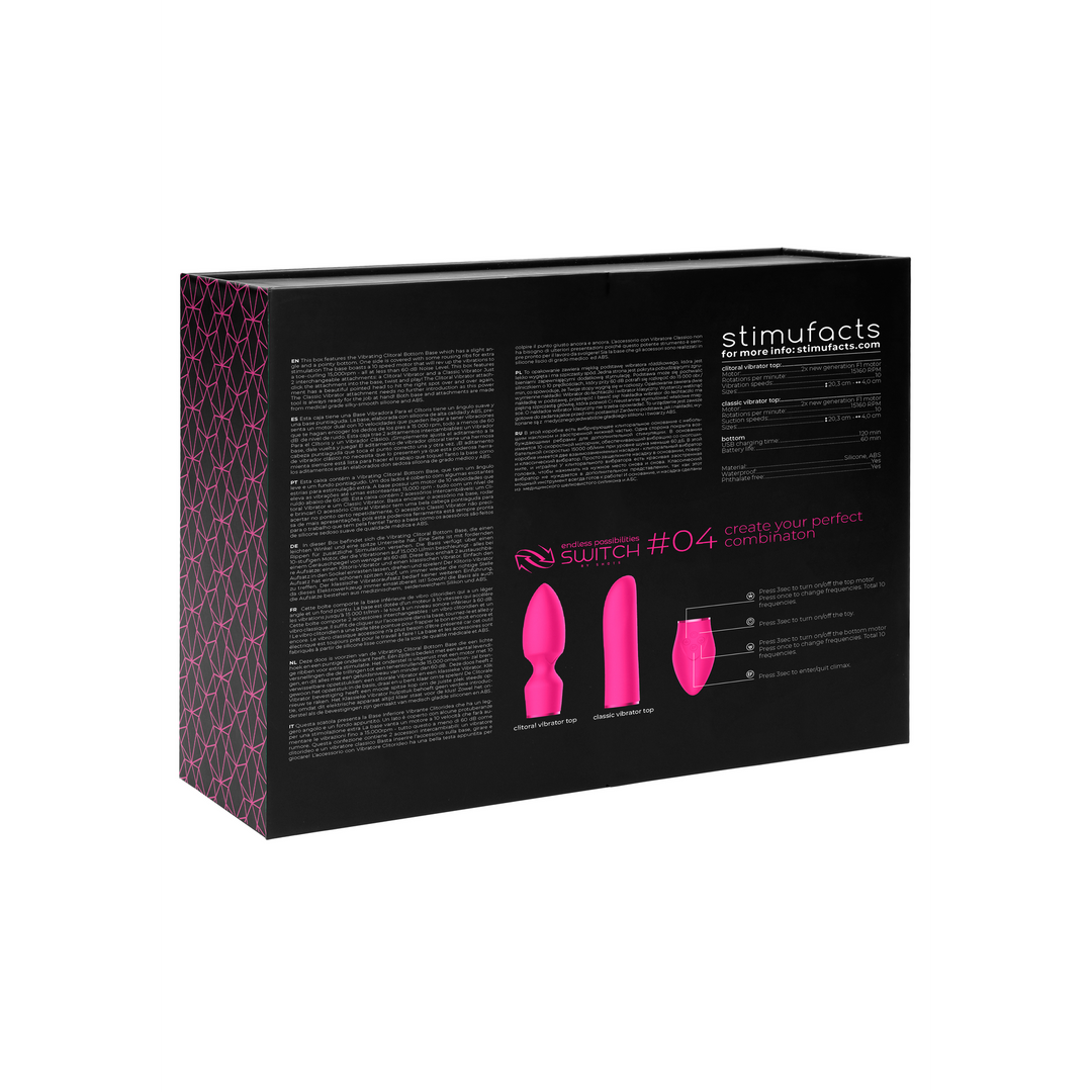 Prieka komplekts #4 - Vibrators ar dažādiem uzgaļiem