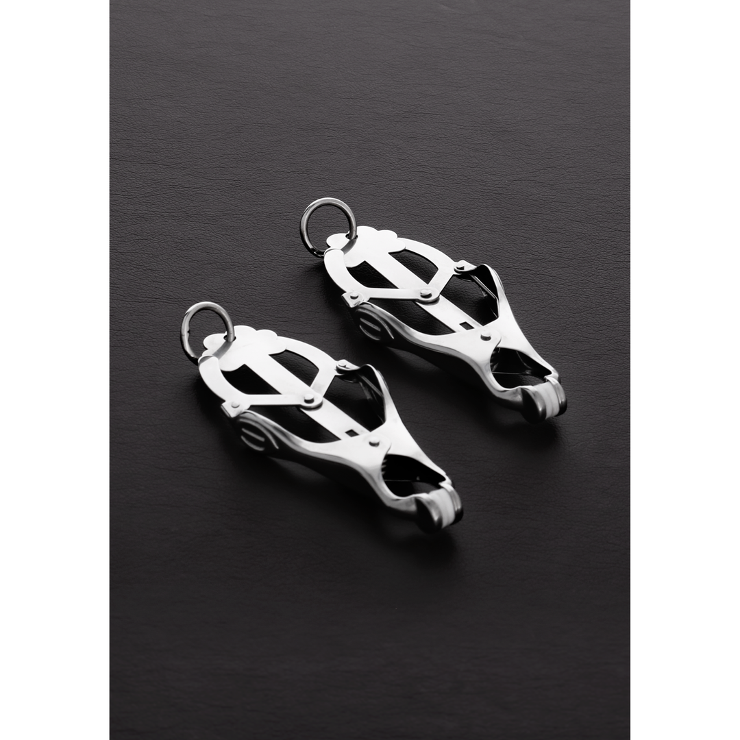 2 Squeezer Teaser Clover Tepelklemmen met Ring