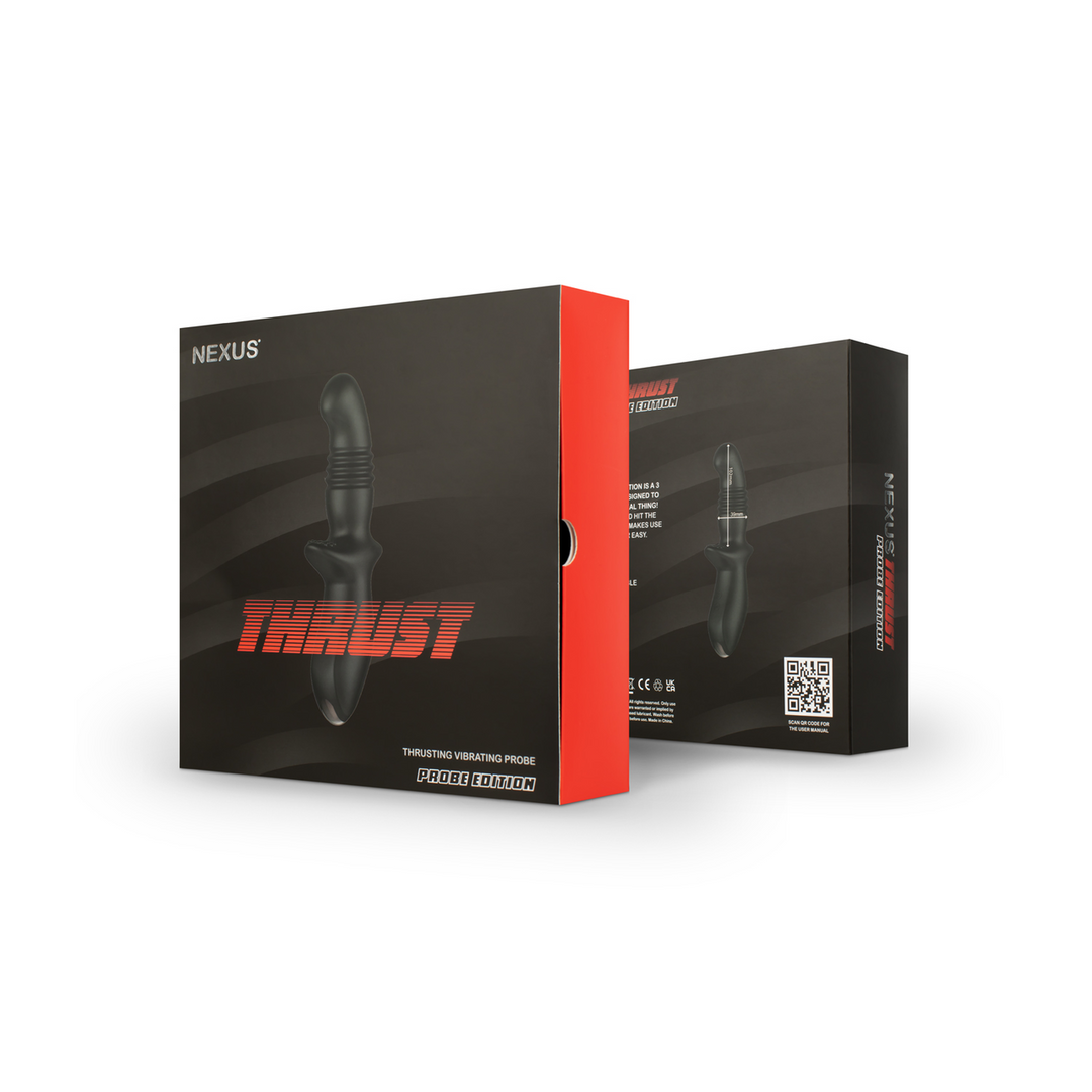 Thrust – Anal Thrusting Prostate Probe – Zwart