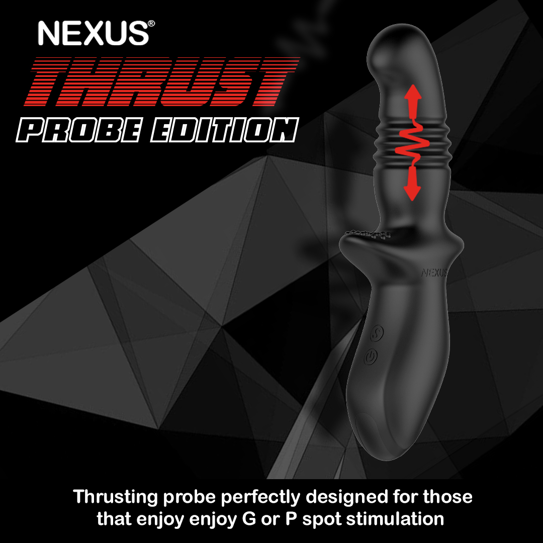 Thrust – Anal Thrusting Prostate Probe – Zwart