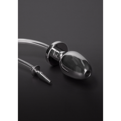 Fire Hose Penis Plug met Butt Plug