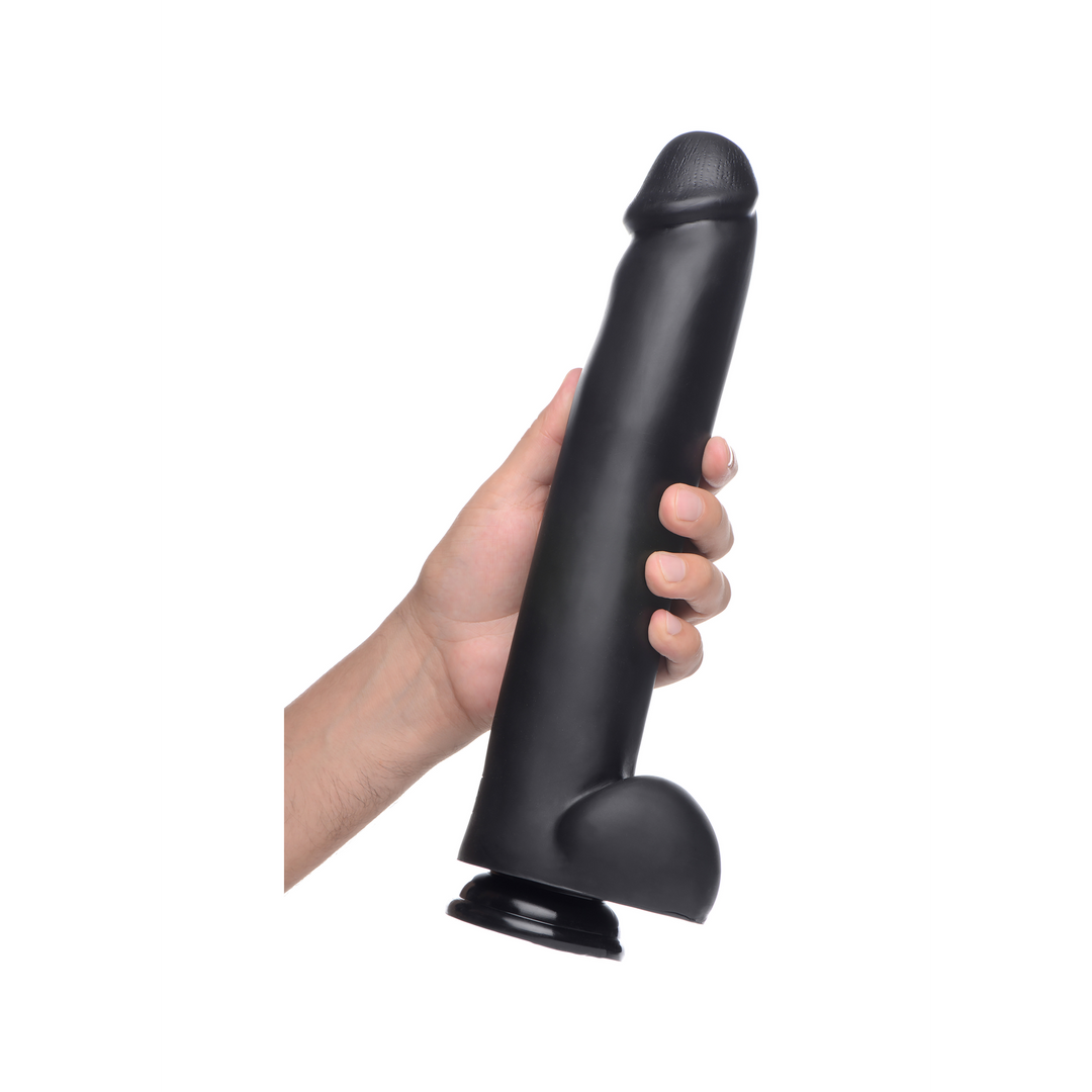 De Master – Dildo met Zuignap – Zwart