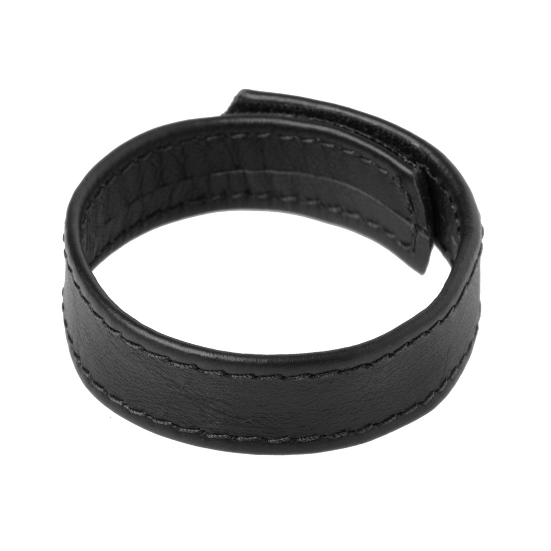 Leren Velcro – Cockring