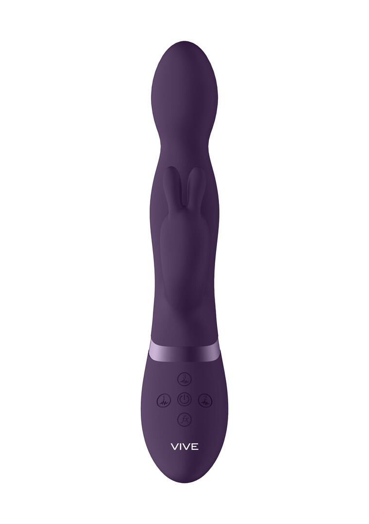 Niva – Draaibare Konijnen Vibrator – Paars