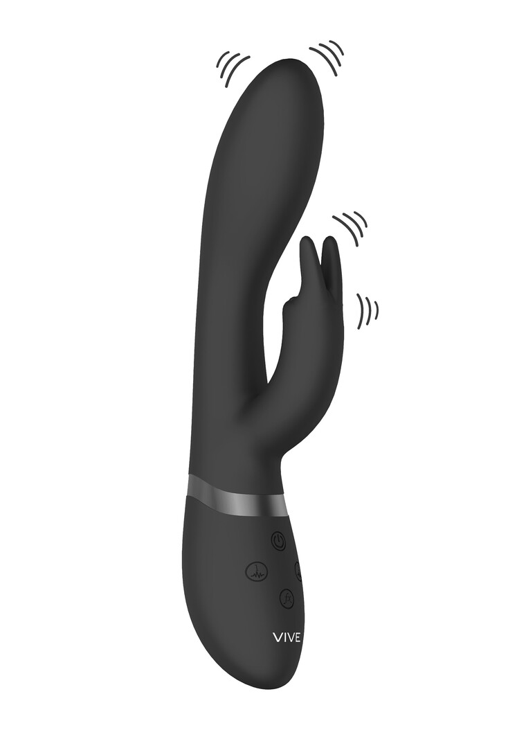 Zosia – Classic G-Spot Rabbit – Zwart