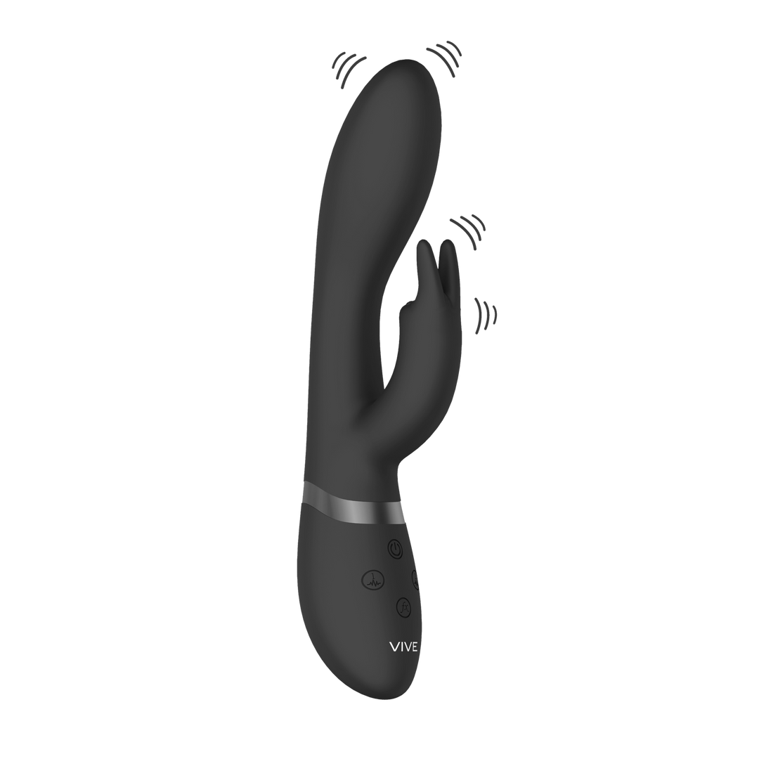 Zosia – Classic G-Spot Rabbit – Zwart