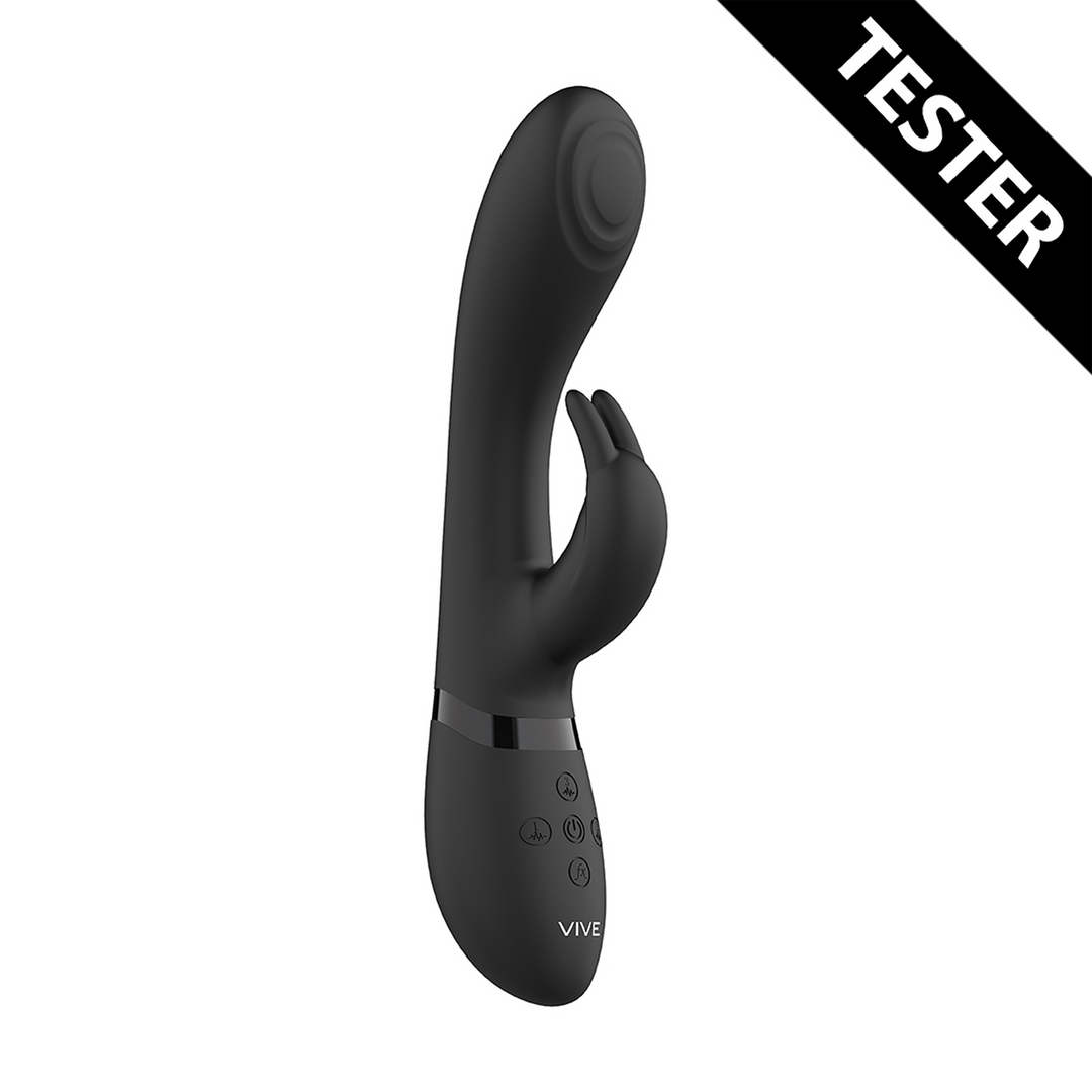 Cato – Pulse G-spot Rabbit – Zwart – Tester