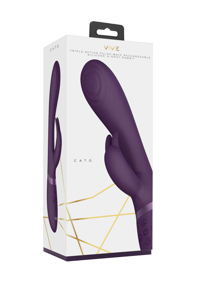Cato - Pulse G-spot Rabbit - Purple